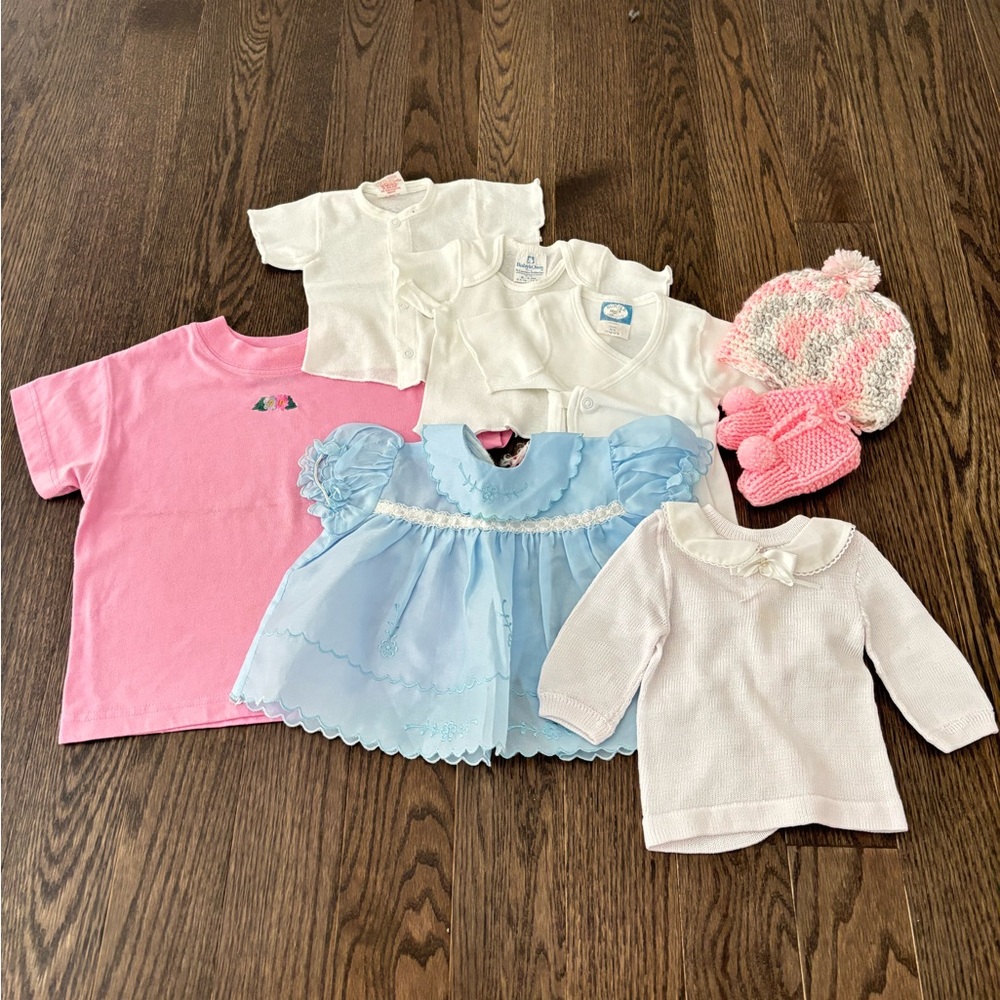 Assortment of Vintage Girls Clothes